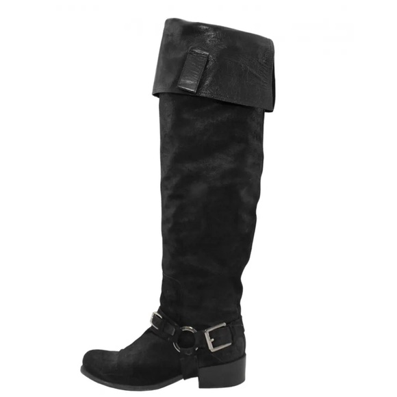 Christian Dior Women's Over-the-knee Buccaneer Boots - Picture 1 of 12